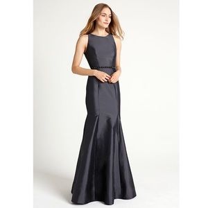 Monique Lhuillier 450304 Graphite Dress Size 4